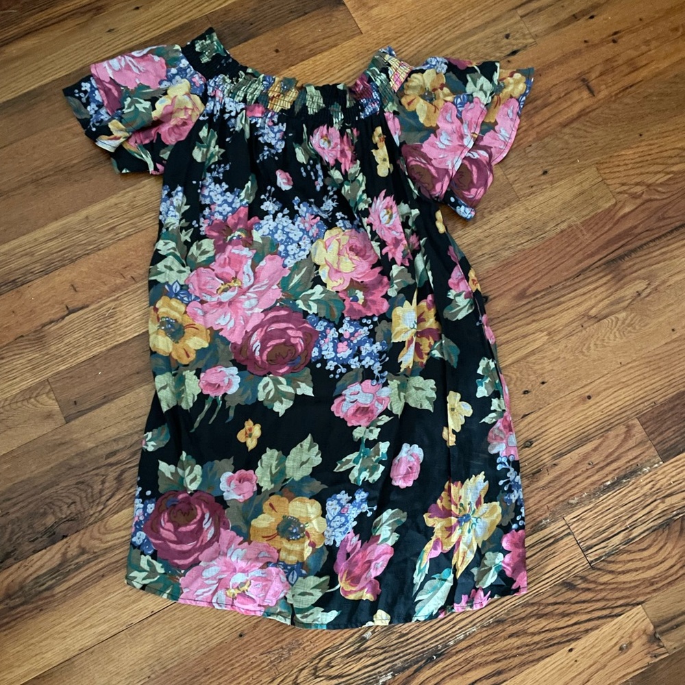Anthropologie floral dress